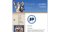 Desktop Screenshot of easternctpain.com